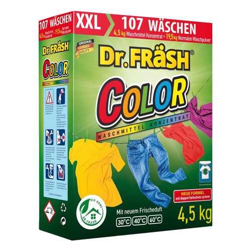 Dr.frash порошок стиральный dr.frash color автомат 4,5 кг в Уютерра