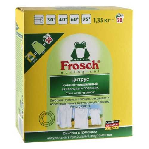 Порошок для стирки Frosch citrus универсальный 1.35 кг в Уютерра