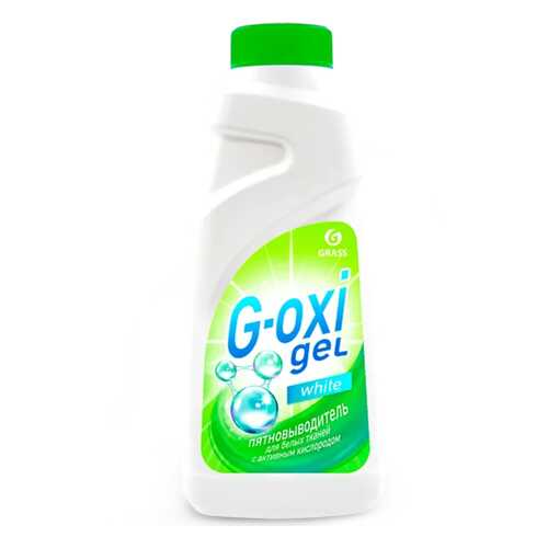 Пятновыводитель-отбеливатель Gras для белых тканей с активным кислородом g-oxi gel 0.5 л в Уютерра