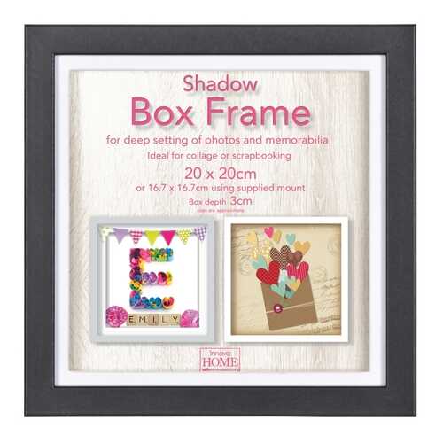 Фоторамка Innova ''Shadow Box Black'' 20x20 см (окно 17x17 см) в Уютерра
