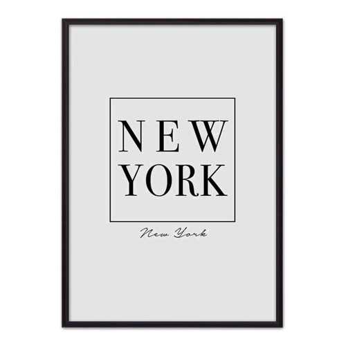Постер в рамке New-York 50х70 см в Уютерра