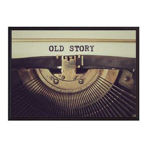 Постер в рамке Old story 40х60 см в Уютерра