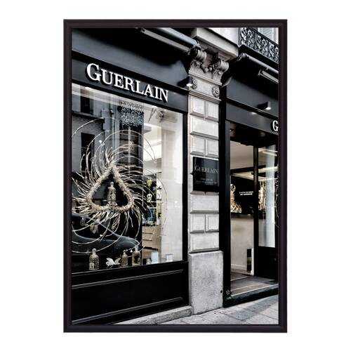 Постер в рамке Витрина Guerlain 50х70 см в Уютерра