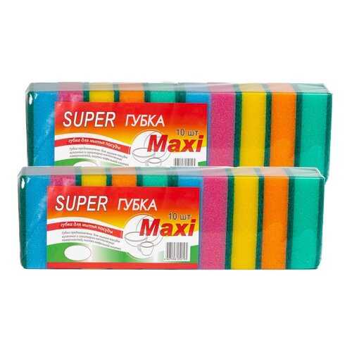 Verona SUPER MAXI, губка для посуды, 20 шт в Уютерра