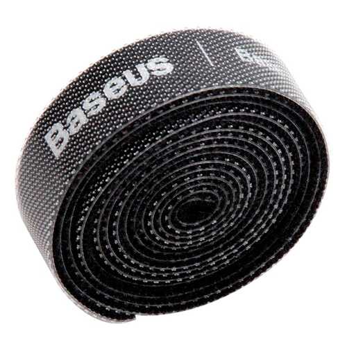 Органайзер проводов Baseus Rainbow Circle Velcro Straps 1m ACMGT-E01 (Black) в Уютерра