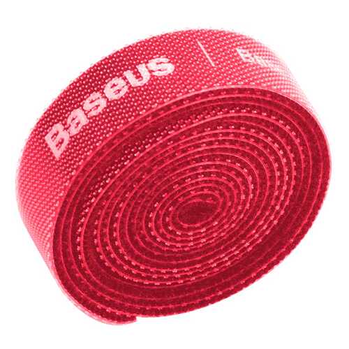 Органайзер проводов Baseus Rainbow Circle Velcro Straps 1m ACMGT-E09 (Red) в Уютерра