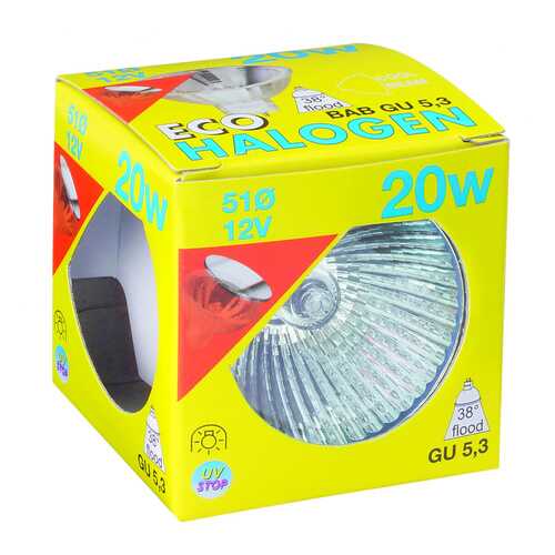 Галогенная зеркальная лампа TIP-Эко, GU5,3 20W 83026 в Уютерра