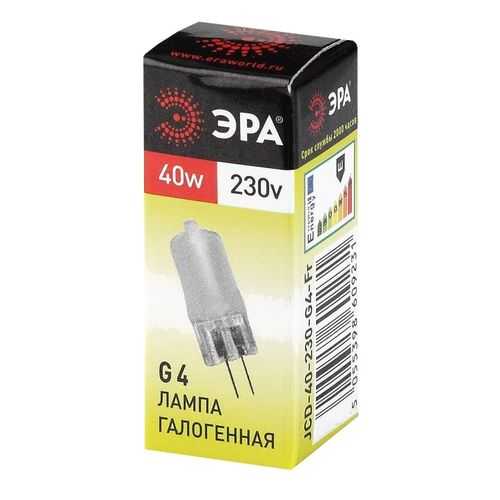 Лампа галогенная ЭРА G4-JCD-40W-230V-Fr в Уютерра