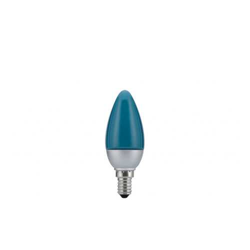 Лампа LED Свеча 0,6W E14 синяя 28029 в Уютерра