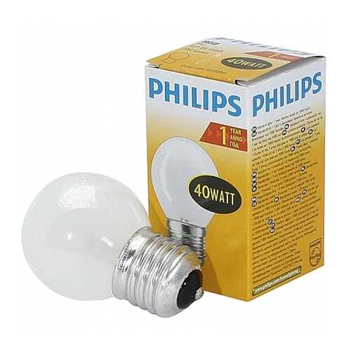 Лампа накаливания PHILIPS A55 40W E27 FR в Уютерра