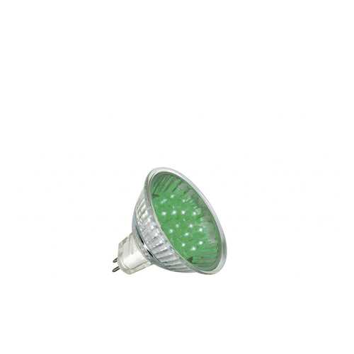 Лампа рефлекторная светодиодная LED, 1W GU5,3 зеленая 28004 в Уютерра