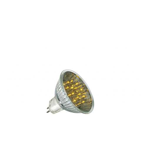 Лампа рефлекторная светодиодная LED, 1W GU5,3 желтая 28003 в Уютерра