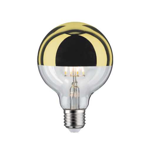 Лампа шар LED G95 Kopfsp 520lm E27 6W gold dim 28675 в Уютерра