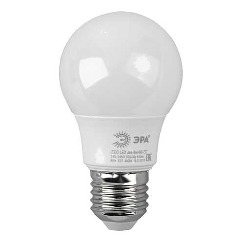 Лампа светодиодная 8W ЭРА ECO LED smd A55 в Уютерра
