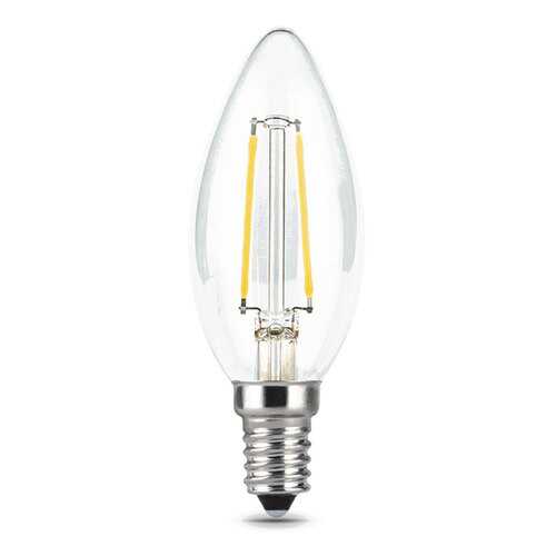 Лампа светодиодная Gauss Filament E14 11W (750lm) 4100K, прозрачная, нитевидная, 103801211 в Уютерра