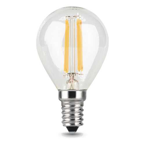 Лампа светодиодная Gauss Filament E14 11W (750lm) 4100K, прозрачная, нитевидная, 105801211 в Уютерра