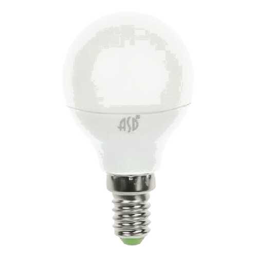 Лампочка ASD LED-ШАР-standard 7.5Вт 160-260В Е14 3000К 600Лм в Уютерра