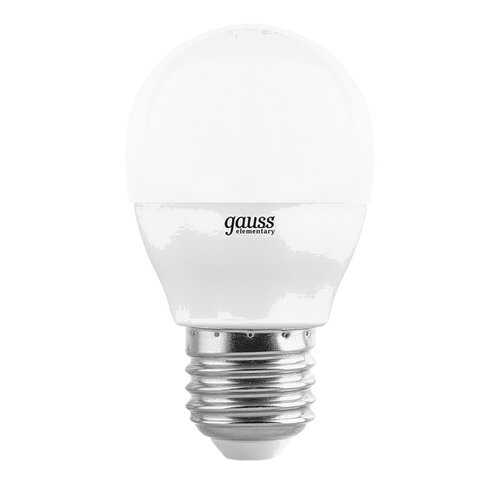 Лампочка Gauss Elementary G45 E27 8W 4100K 53228 в Уютерра
