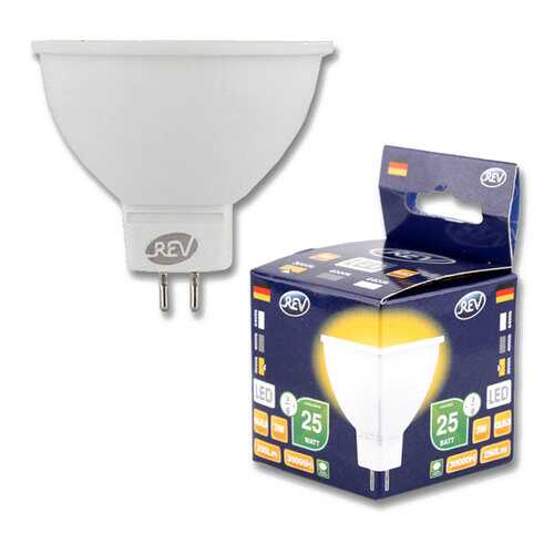 Лампочка светодиодная LED, MR16 GU5.3 3W 2700K теплый свет в Уютерра