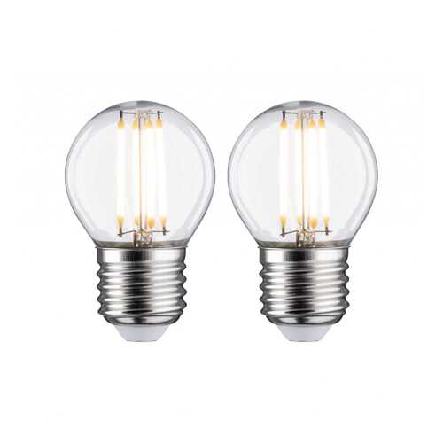 LED Fil 2er Tropfen 470lm E27 klar 4W 28640 в Уютерра