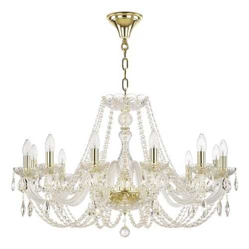 Люстра хрустальная 101/12/300 G Bohemia Ivele Crystal в Уютерра