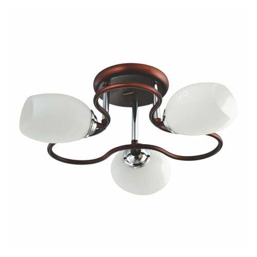 Люстра потолочная Powerlight CHERIS 3xE27x60W, венге 1-017630 в Уютерра
