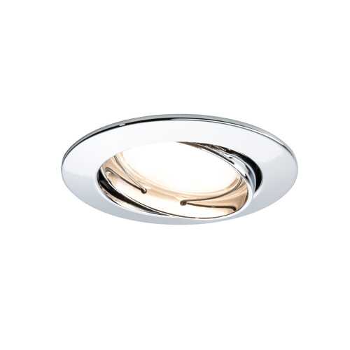 EBL Set Coin LED rund schw 1x6,8W Chr 93981 в Уютерра