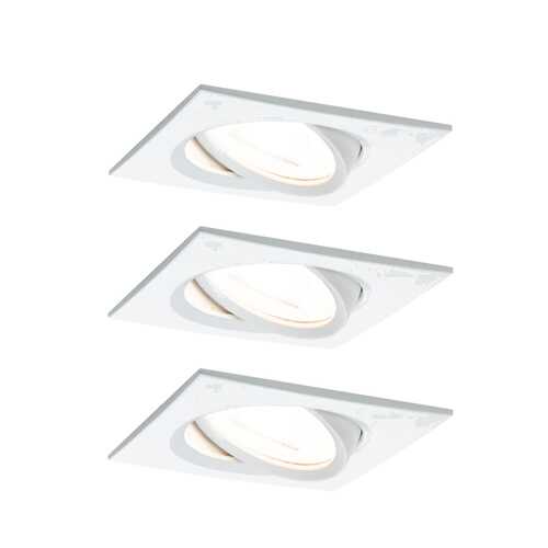 Светильник встраиваемый, комплект Nova Coin LED 3x6,5W Ws m/A 93454 в Уютерра