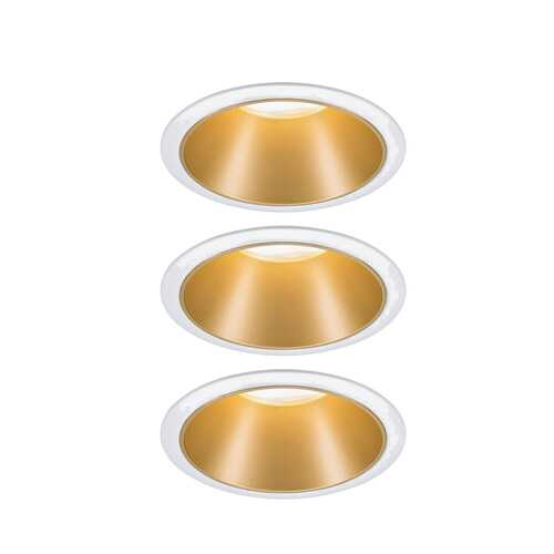 Встраиваемый светильник EBL Cole Coin 3StepDim 3x6,5W ws/gd/Kst 93406 в Уютерра