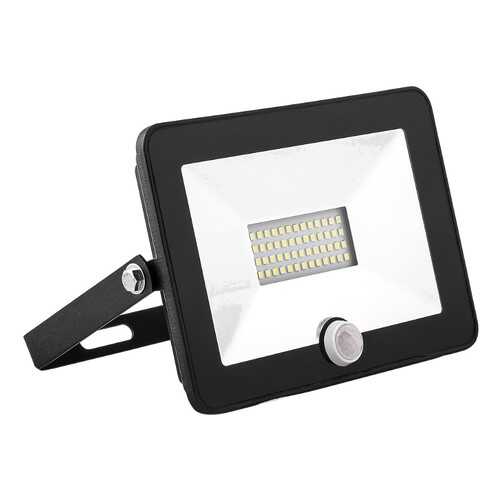 Прожектор светодиодный Saffit 30W (2700lm) 2835SMD 6400K, с датчиком, 29523 в Уютерра