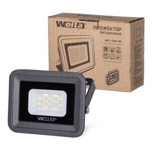 Прожектор светодиодный Wolta 10W (850lm) SMD 5500K, IP65, 115x27x112мм, WFL-10W/06 в Уютерра