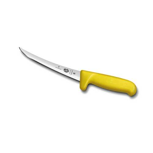 Нож обвалочный VICTORINOX Fibrox 5.6618.15M жёлтый 15 см в Уютерра