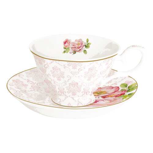 Чайная пара EASY LIFE Floral Damask R0356/FLDA 1 пер. в Уютерра