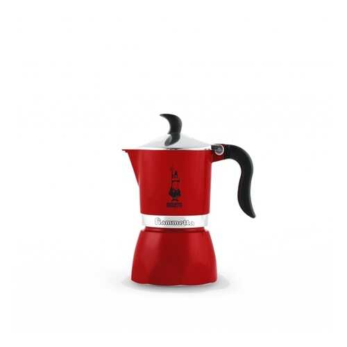 Гейзерная кофеварка Bialetti Fiametta RED (2019) 3 порции в Уютерра