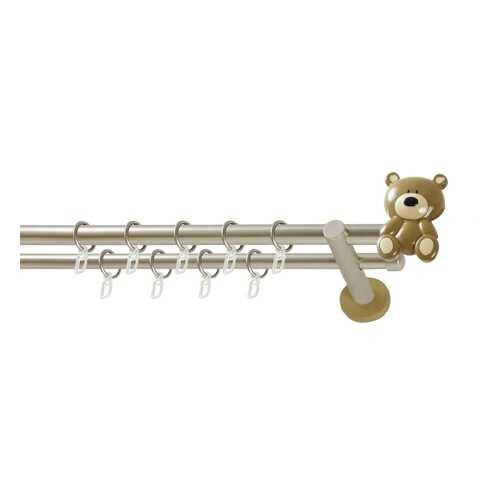 Карниз для детской комнаты Мишка, WERDECO, 2-рядный, 320 см в Уютерра