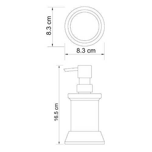 Дозатор для мыла WasserKRAFT Donau K-2499 в Уютерра